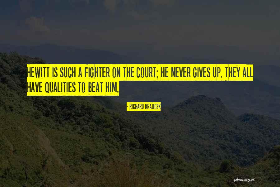 Grozio Quotes By Richard Krajicek Grozio Quotes By Richard Krajicek