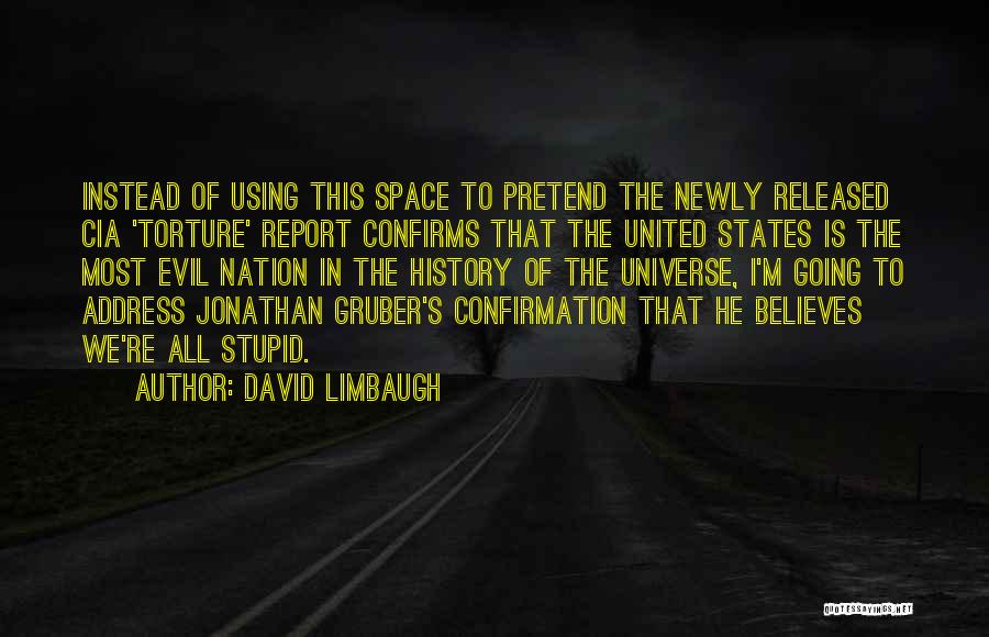 Gruber Quotes By David Limbaugh