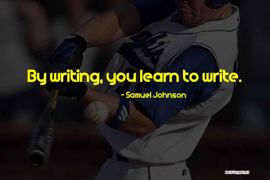 Grudzielanek Baseball Quotes By Samuel Johnson