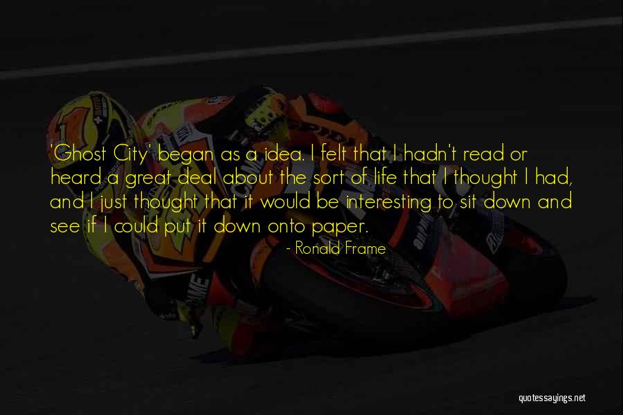 Grumpus Khan Quotes By Ronald Frame Grumpus Khan Quotes By Ronald Frame
