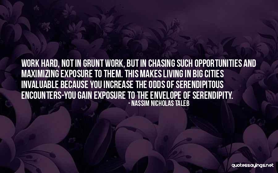 Grunt Work Quotes By Nassim Nicholas Taleb