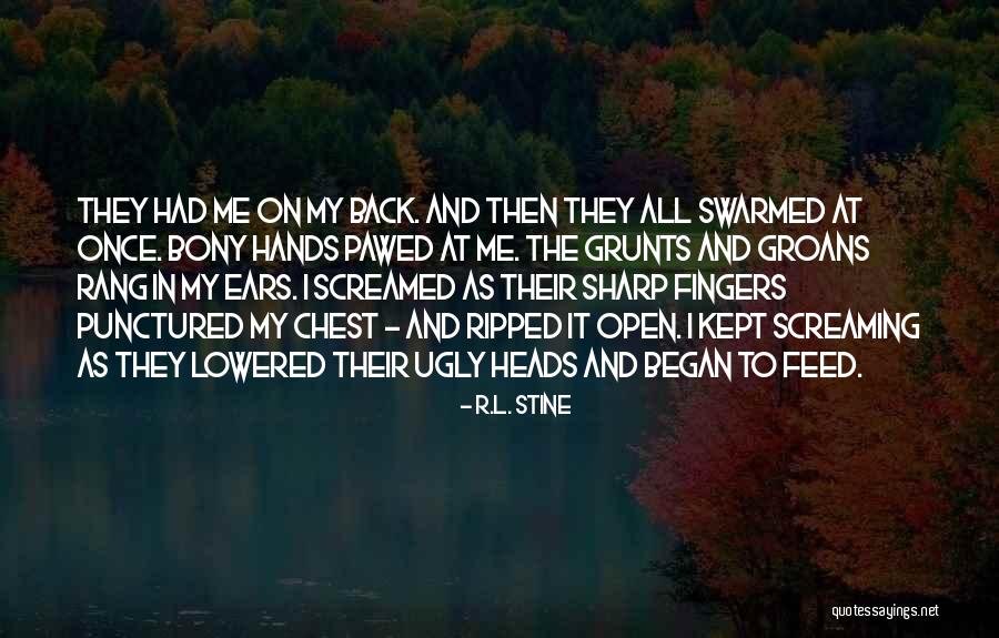 Grunts Quotes By R.L. Stine Grunts Quotes By R.L. Stine
