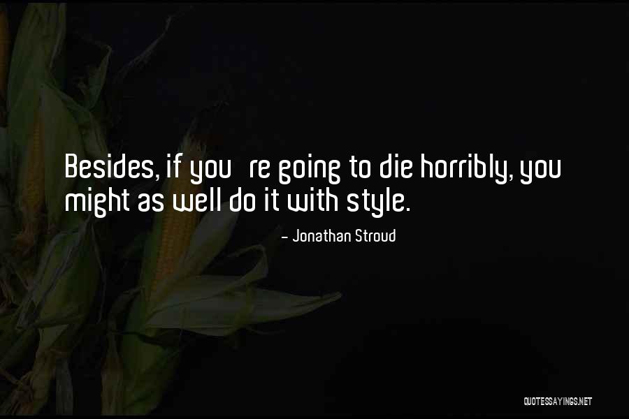 Gruschenka Quotes By Jonathan Stroud Gruschenka Quotes By Jonathan Stroud