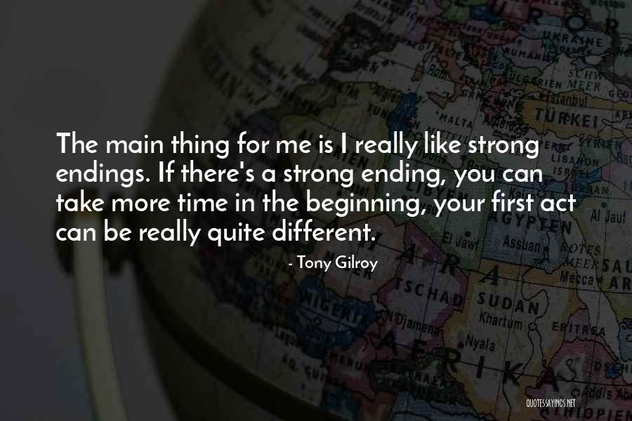 Gryzia Music Feature Quotes By Tony Gilroy Gryzia Music Feature Quotes By Tony Gilroy