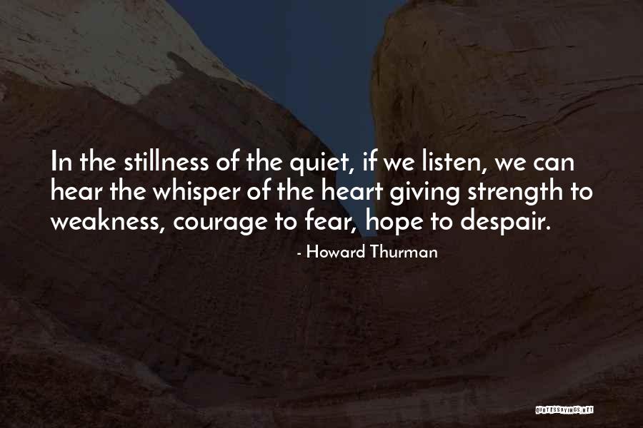 Grzybowski Syndrome Quotes By Howard Thurman