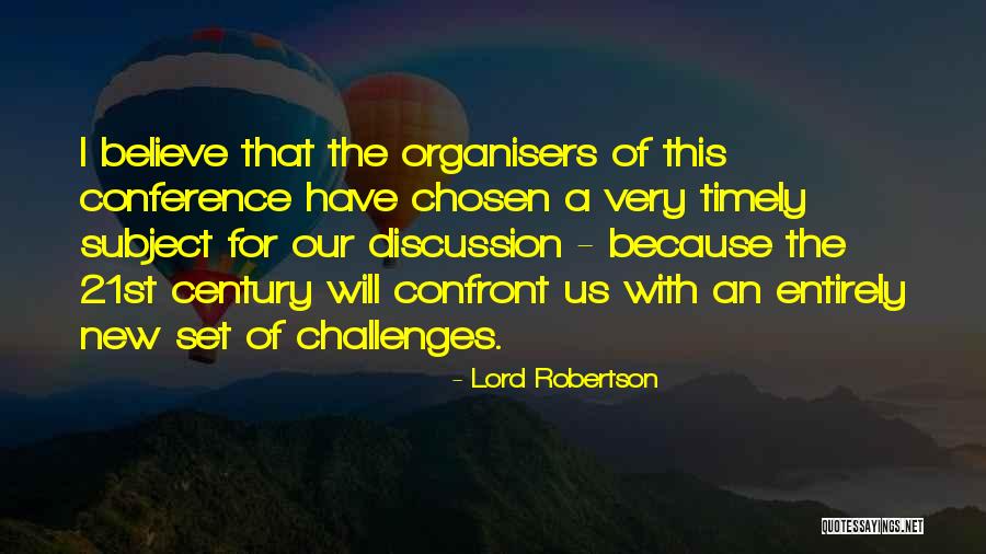 Guanlin Ji Quotes By Lord Robertson Guanlin Ji Quotes By Lord Robertson