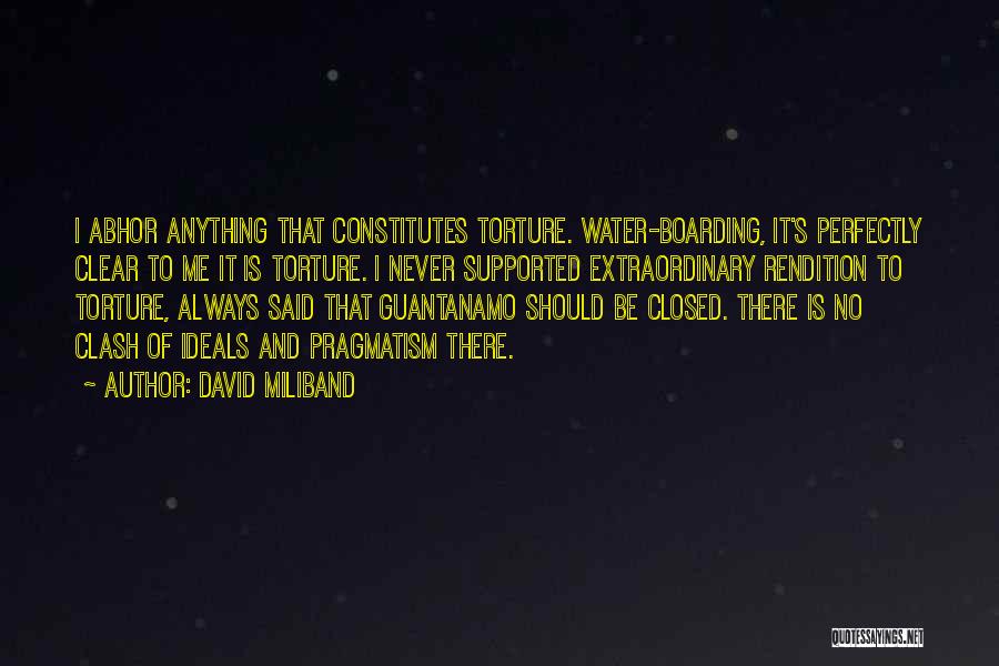 Guantanamo Quotes By David Miliband