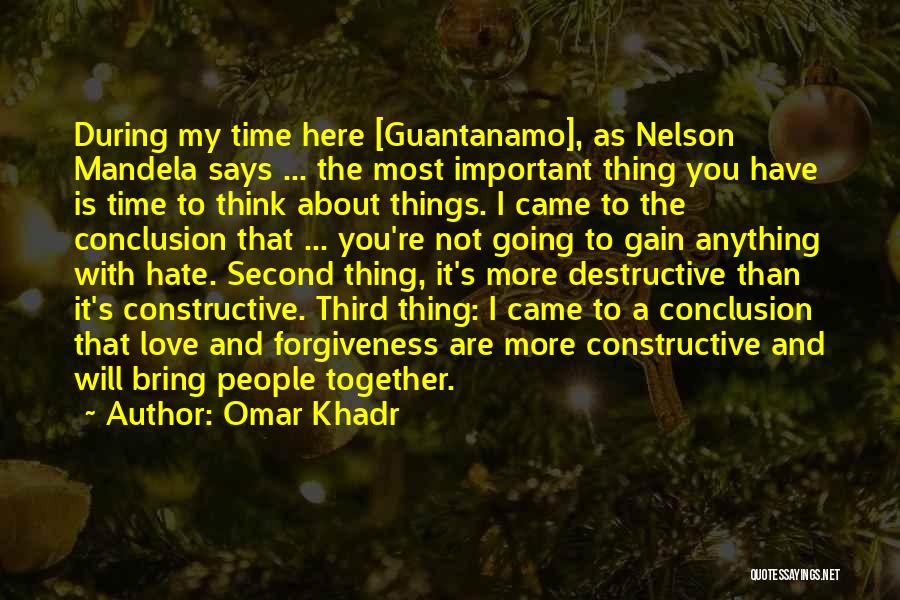 Guantanamo Quotes By Omar Khadr