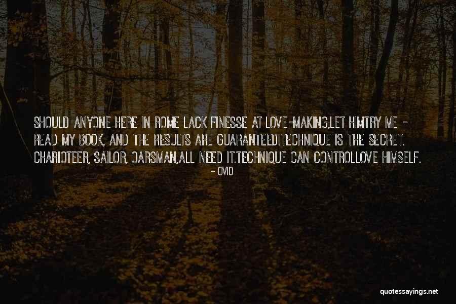 Guaranteed Love Quotes By Ovid