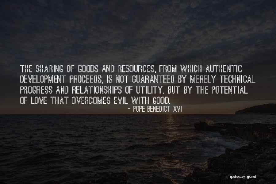 Guaranteed Love Quotes By Pope Benedict XVI