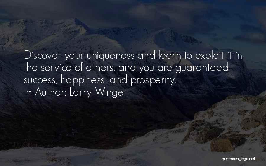 Guaranteed Success Quotes By Larry Winget