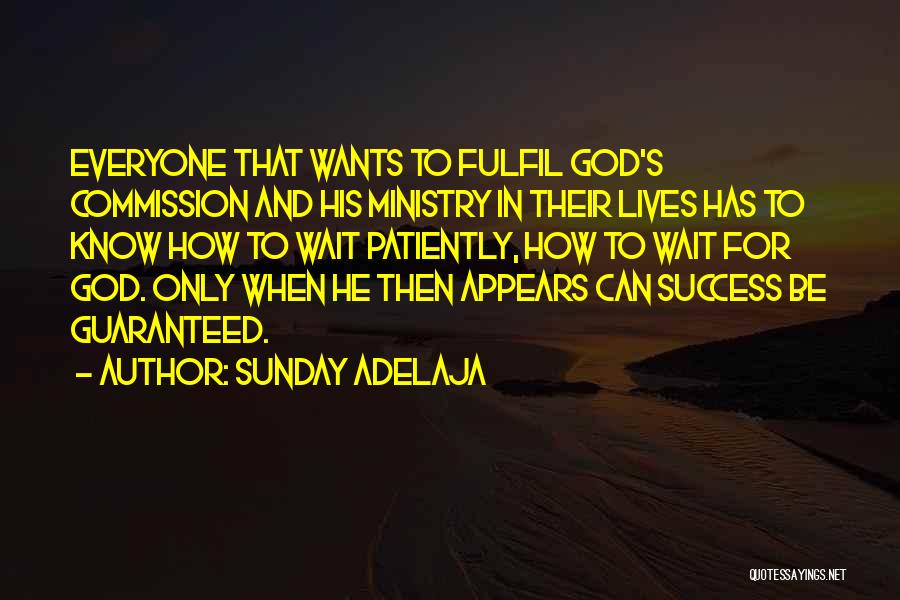 Guaranteed Success Quotes By Sunday Adelaja