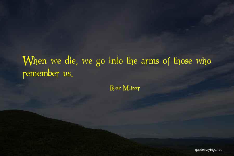 Guardian Angel Death Quotes By Rosie Malezer