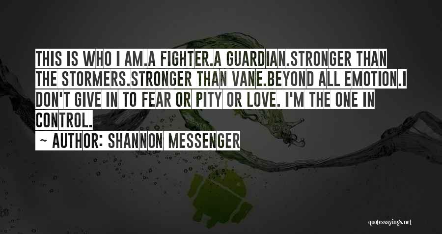 Guardian Love Quotes By Shannon Messenger