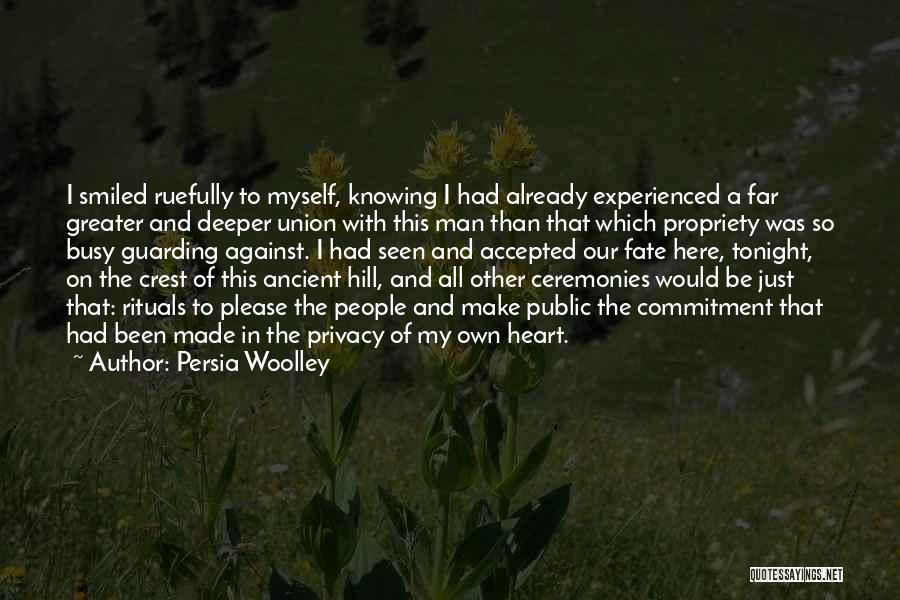 Guarding One's Heart Quotes By Persia Woolley