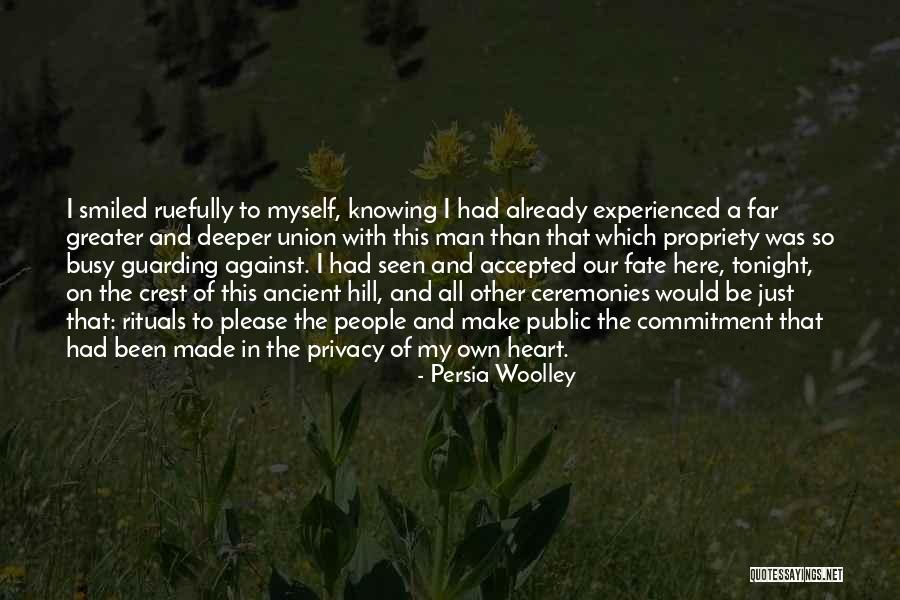 Guarding One's Heart Quotes By Persia Woolley