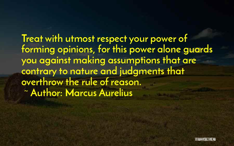 Guards Quotes By Marcus Aurelius