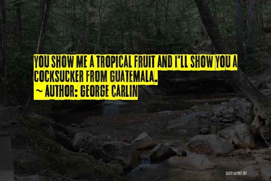 Guatemala Quotes By George Carlin
