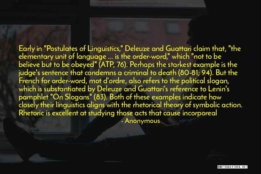 Guattari And Deleuze Quotes By Anonymous Guattari And Deleuze Quotes By Anonymous