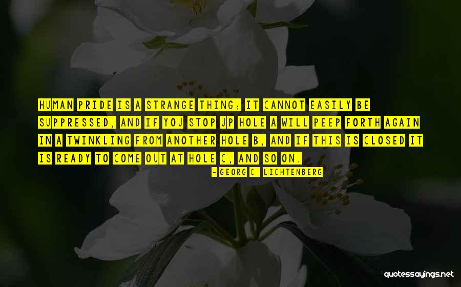 Gud Nite Quotes By Georg C. Lichtenberg