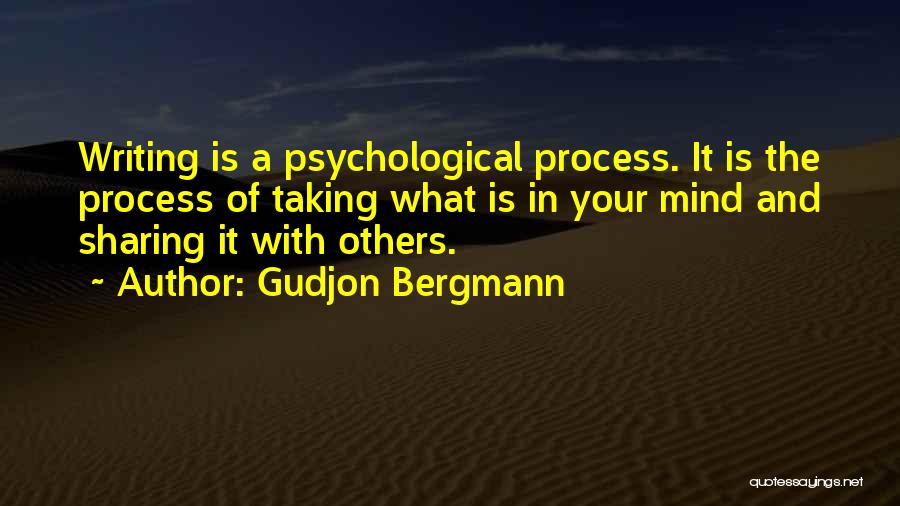 Gudjon Bergmann Quotes 1263029