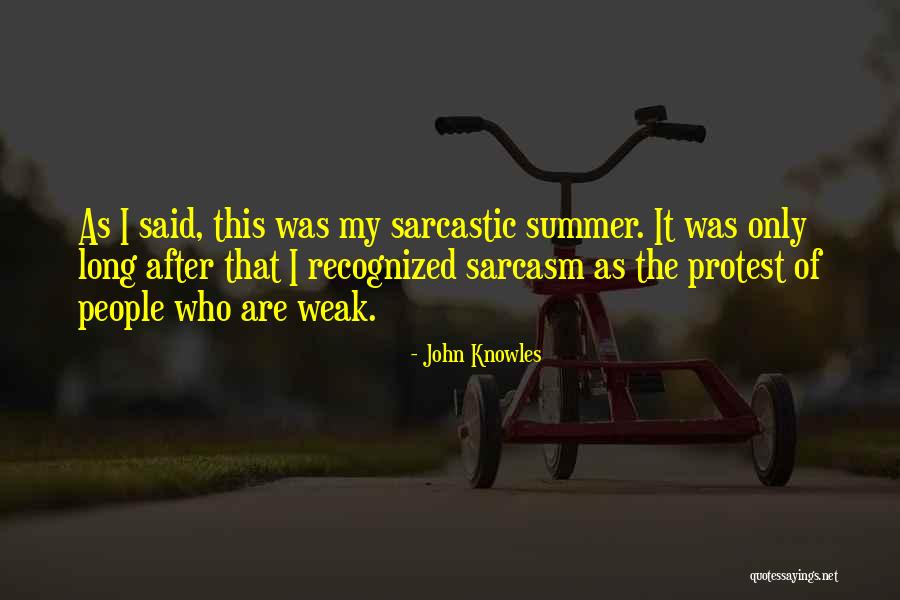 Guelli Quotes By John Knowles Guelli Quotes By John Knowles