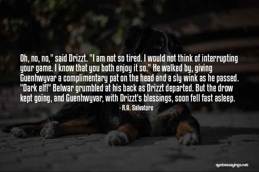Guenhwyvar Drizzt Quotes By R.A. Salvatore Guenhwyvar Drizzt Quotes By R.A. Salvatore