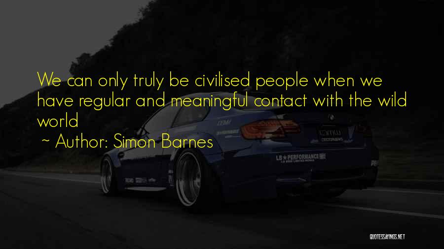 Gueret Quotes By Simon Barnes