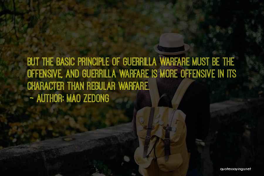 Guerrilla Warfare Quotes By Mao Zedong