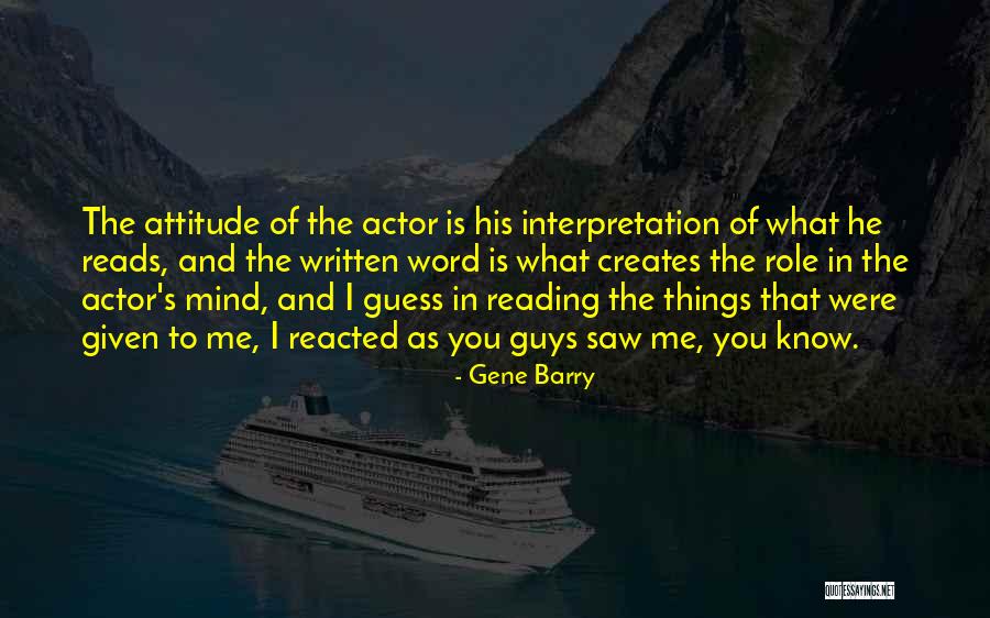 Guess The Word Quotes By Gene Barry Guess The Word Quotes By Gene Barry