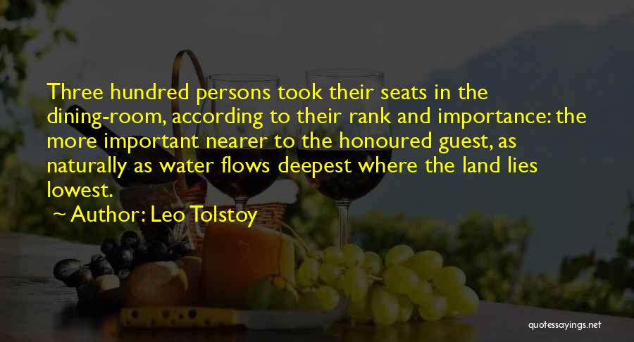 Guest Room Quotes By Leo Tolstoy