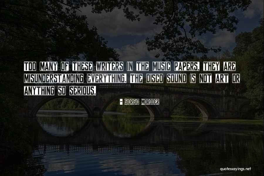 Guggiari Arte Quotes By Giorgio Moroder Guggiari Arte Quotes By Giorgio Moroder