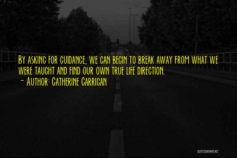 Guidance And Direction Quotes By Catherine Carrigan