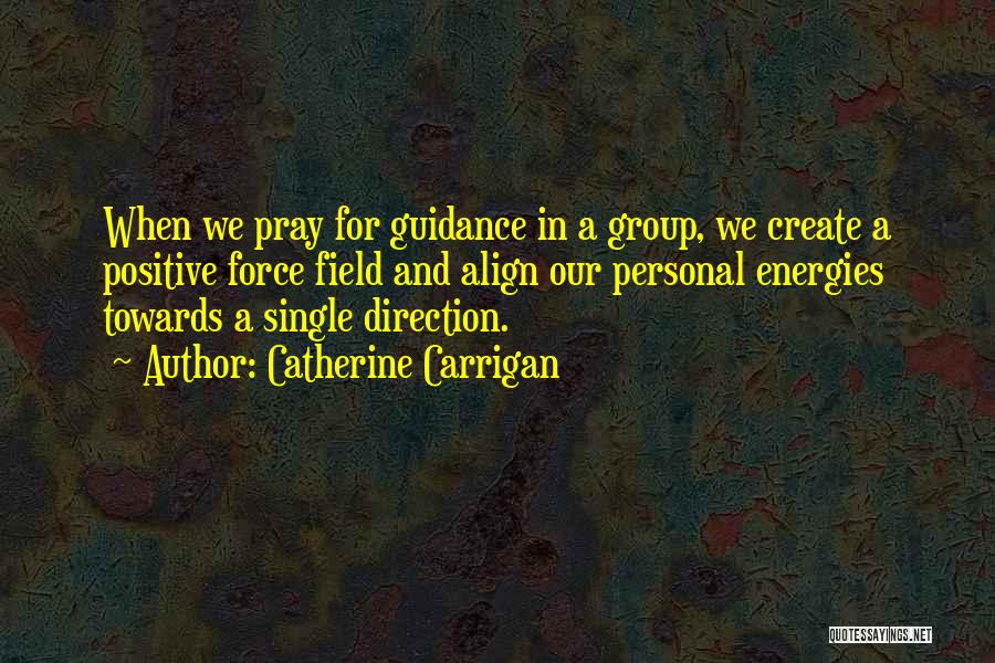 Guidance And Direction Quotes By Catherine Carrigan