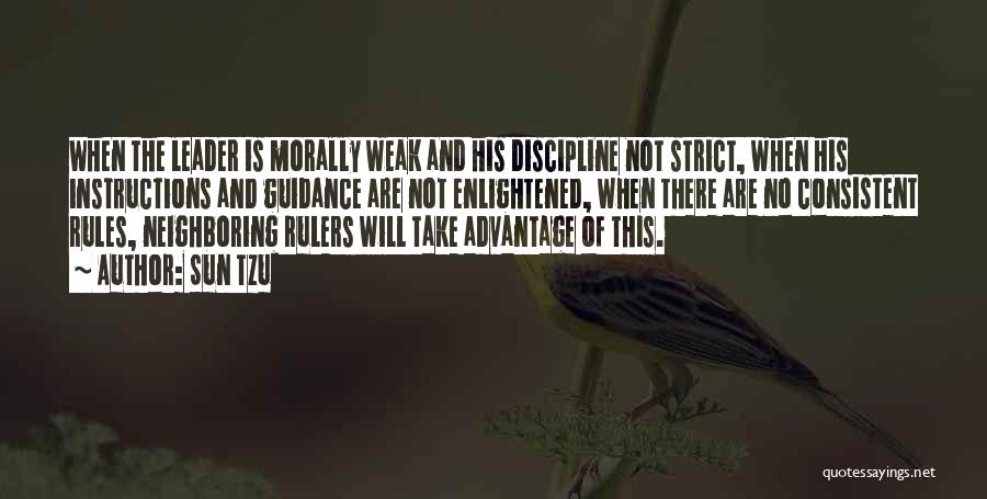 Guidance And Discipline Quotes By Sun Tzu