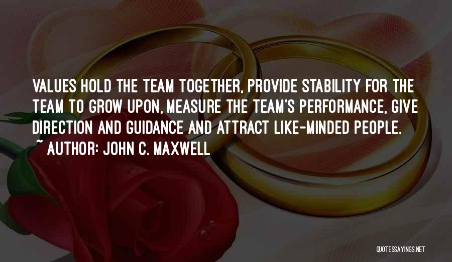 Guidance And Leadership Quotes By John C. Maxwell