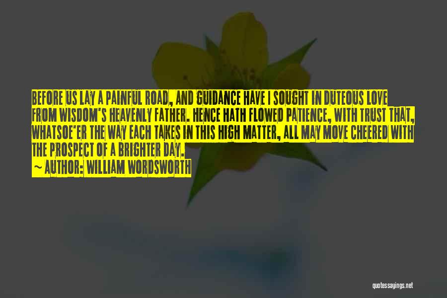 Guidance And Love Quotes By William Wordsworth
