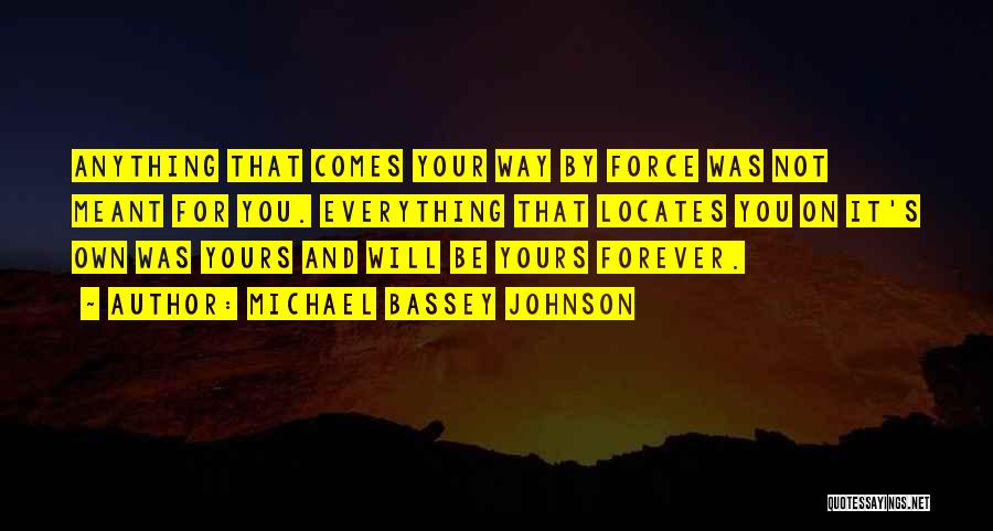 Guidance And Wisdom Quotes By Michael Bassey Johnson