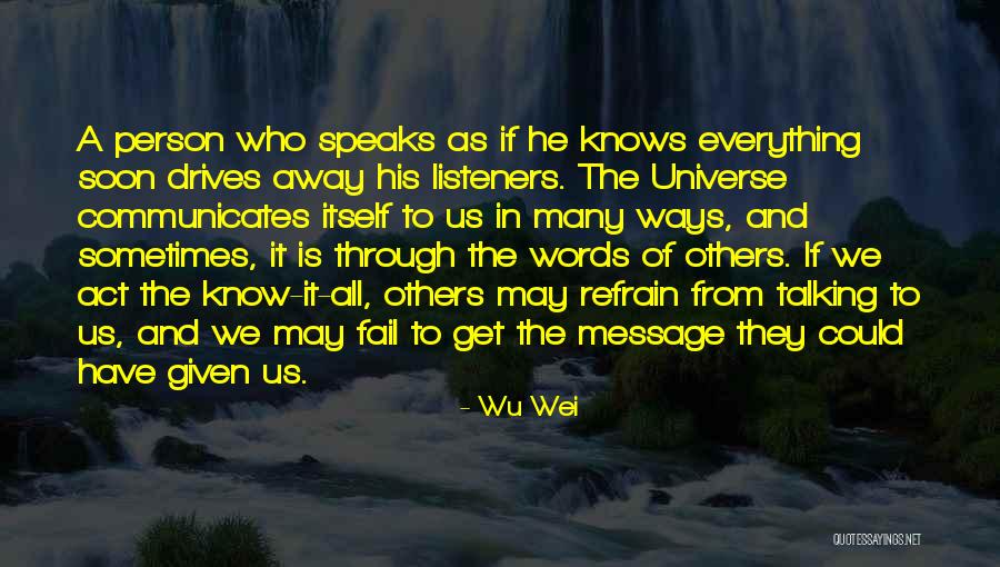 Guidance From Others Quotes By Wu Wei Guidance From Others Quotes By Wu Wei