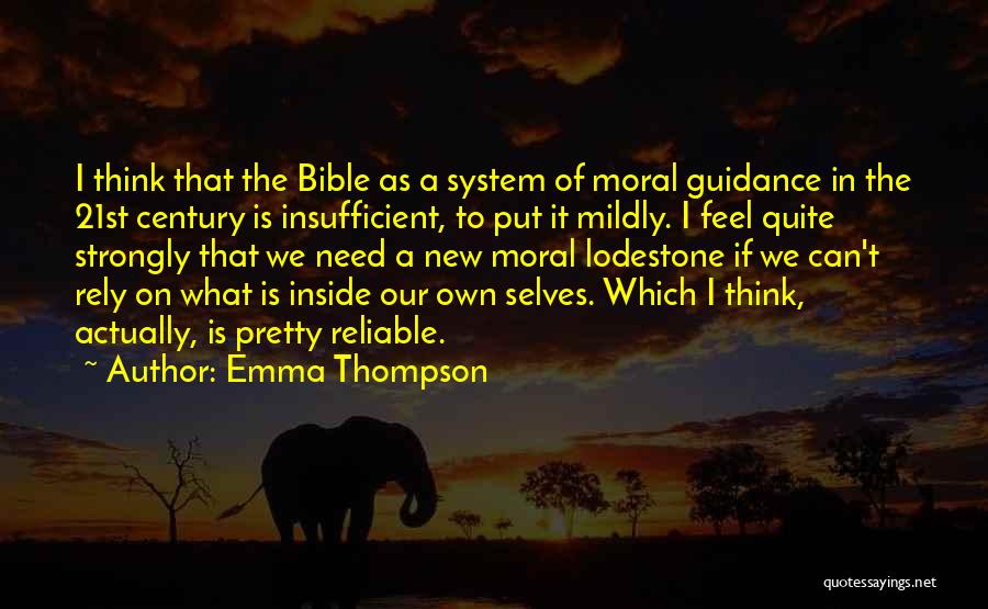 Guidance From The Bible Quotes By Emma Thompson