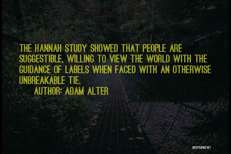 Guidance Quotes By Adam Alter