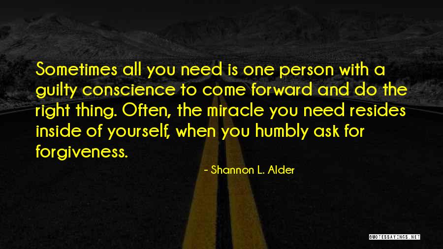 Guidance Quotes By Shannon L. Alder