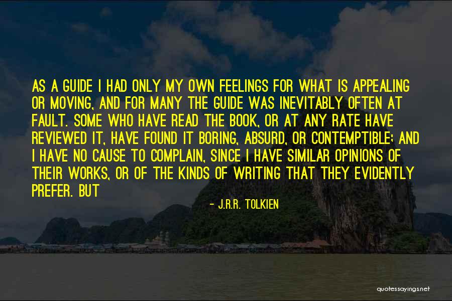 Guide Book Quotes By J.R.R. Tolkien