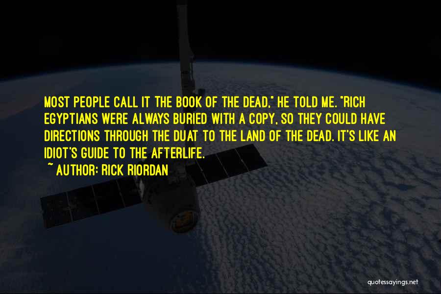 Guide Book Quotes By Rick Riordan