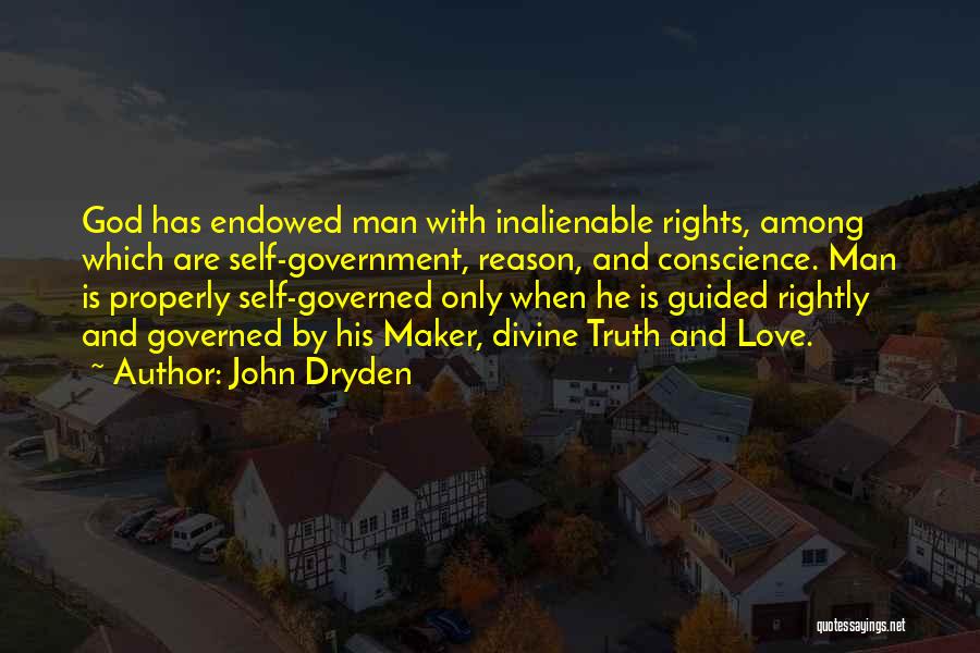 Guided By God Quotes By John Dryden