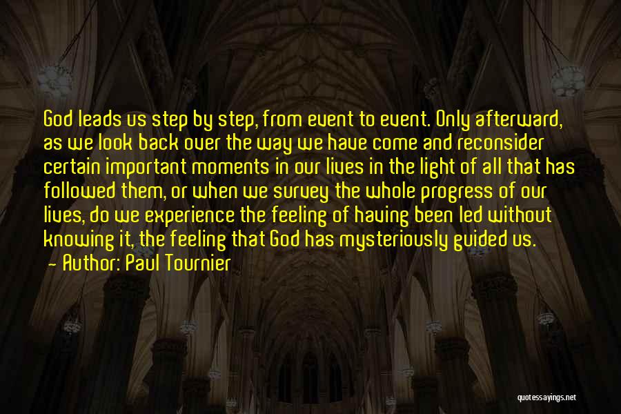 Guided By God Quotes By Paul Tournier