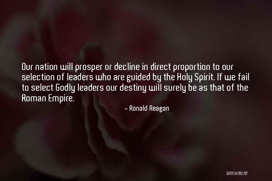 Guided By The Holy Spirit Quotes By Ronald Reagan Guided By The Holy Spirit Quotes By Ronald Reagan