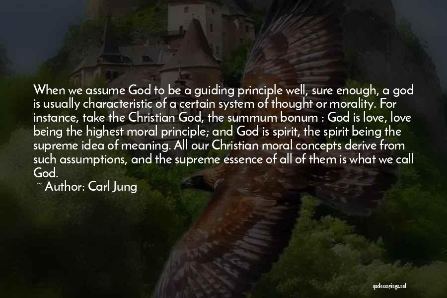 Guiding Principle Quotes By Carl Jung