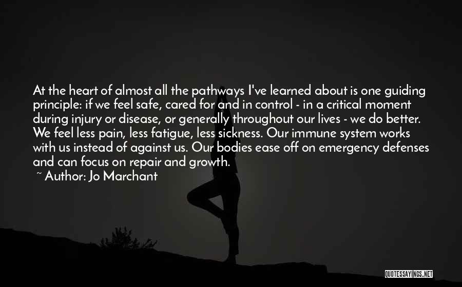 Guiding Principle Quotes By Jo Marchant