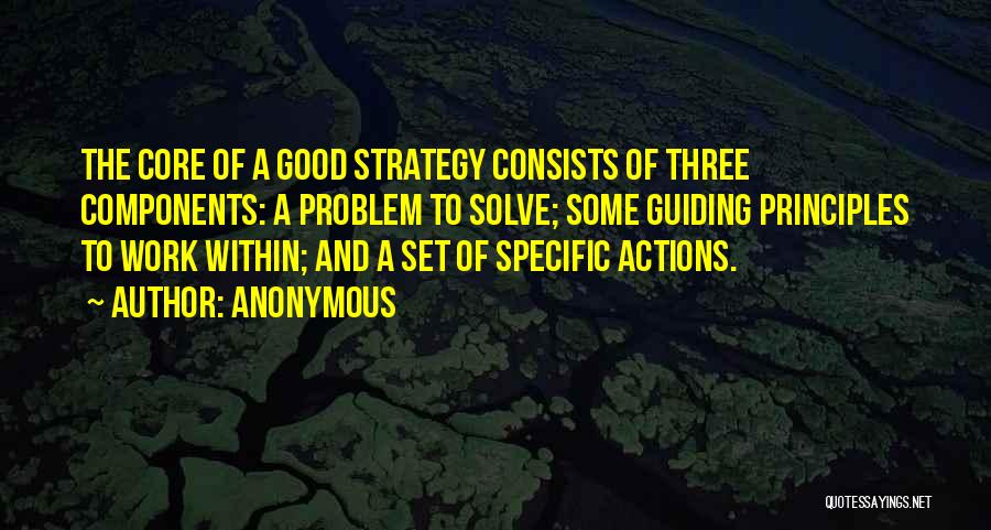 Guiding Principles Quotes By Anonymous